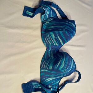 Cacique Blue Bra Lane Bryant 42DD underwire